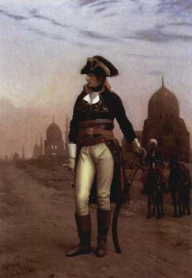 Jean-Leon Gerome General Bonaparte in Kairo oil painting image